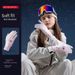 Thermal Ski Gloves Winter Waterproof Windproof Anti-Slip Liner Gloves For Outdoor Cycling Hiking Mountaineering (Black, Pink, Purple, Panda)_desvips.com
