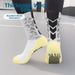 Adult Mid Calf Colorful Soccer Socks Men's Match Training Socks Thickened Terry Cloth Sole With Adhesive Dots For Shock Absorption And Anti-Slip_desvips.com