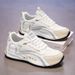 Trendy Sneakers, Comfy Non Slip Lace Up Soft Sole Shoes For Men's Outdoor Activities_desvips.com