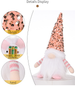 Christmas Decoration Sequins With Lights Rudolf Figure Christmas Glow Faceless Doll Ornament_desvips.com