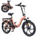 Hillmiles MilePort 1 20'' Folding Electric Bike 250W Electric Bicycle For Adults With 36 V 13 Ah Removable Battery_desvips.com
