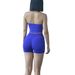 Cross-Border Dfyne Seamless Women Yoga Shorts Peach Hip Lift Halter Sports Vest Fitness Set_desvips.com