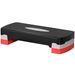Stepper Aerobic Fitness Hauteur Reglable 2 Niveaux Surface Antiderapante PP 68 X 29 X 15 Cm Rouge Noir Et Gris_desvips.com