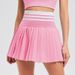 Quick-Dry Pleated Tennis Skirt For Women With Anti-Exposure Lining Ten Colors_desvips.com