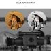 1080P Night Vision Sight, 5x AI ZOOM Telescope, Line Of Sight 200-400 Meters, Crosshair, Adjustable Three-level Infrared_desvips.com