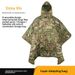 Outdoor Thermal Camouflage Cloak Style Adult Portable Hiking Camping Travel Emergency Sleeping Bag_desvips.com