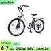 isinwheel U2 Electric Bike for Adults, 26" 250W 36V 13Ah Removable Battery, Electric Bicycle for City Commuting Trail, Shimano 7-Speed_desvips.com