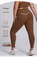 European And American Style Plus Size Yoga Outfit Set For Women, High-end Tight-fitting Sportswear Two-piece Set With Pockets_desvips.com