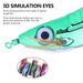 Electroplated Squid Shrimp Lure 10CM-9G Big Eyes Wood Shrimp Hooks Octopus Squid Hooks Cuttlefish Fishing Lure Fishing Supplies_desvips.com