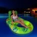 LED Inflatable Lounge Chair - Heavy-Duty PVC With Reinforced Mesh & Dual Air Vents (180cm Waterproof Lights For Adults Pool/Beach Use)_desvips.com