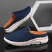 2024 Summer Breathable Home Indoor Slippers Men Thick Bottom Slides Fashion Couple Walking Shoes Chanclas Hombre_desvips.com