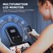 Wenoker Heimtrainer Fahrrad Mit App, Einstellbarer Widerstand, Leise & Bequem Ergometer Mit Hantelablage, LCD-Display, Tablet-Halterung, Bis 160KG_desvips.com