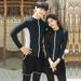 New Couple Sun Protection Quick-Dry Men's Swimsuit Women's Slimming Long-Sleeve Long-Pants Set Surfing Snorkeling Diving_desvips.com