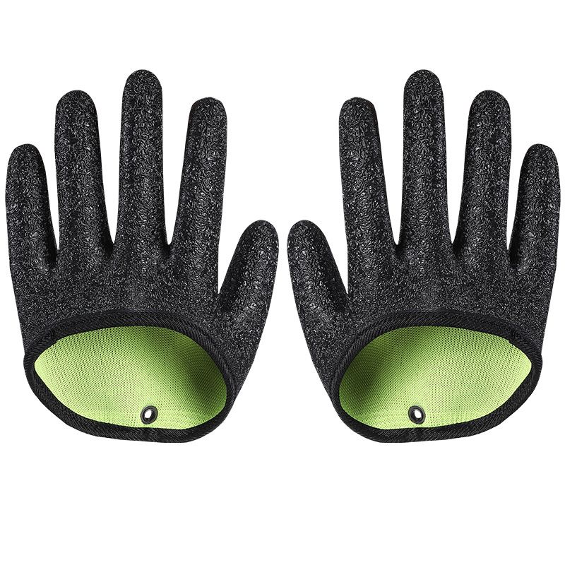 Fish-catching Gloves Anti-spinning And Waterproof Sea Fishing Luya Professional Fishing Equipment Anti-cutting And Anti-slip Fishing Gloves_desvips.com