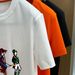 Summer Round Neck Printed Short Unisex T-Shirt New Loose Casual Versatile Pure Cotton Trendy Top Tee Half Sleeve_desvips.com