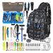 Fishing Tackle Backpack With Rod Holder 40L With Cooler Fishing Tackle Bag Fishing Equipment_desvips.com