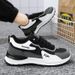 Autumn New Breathable Men's Sports Versatile Thick-Soled Casual Running Dad Trendy Shoes_desvips.com