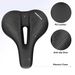 ROCKBROS Bicycle Saddle, Breathable Gel Saddle, Ergonomic Bicycle Seat_desvips.com