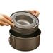 Pure Titanium Outdoor Cookware Pan Camping Combination Tableware Foldable Lightweight Portable Soup Frying Cooking Pot_desvips.com