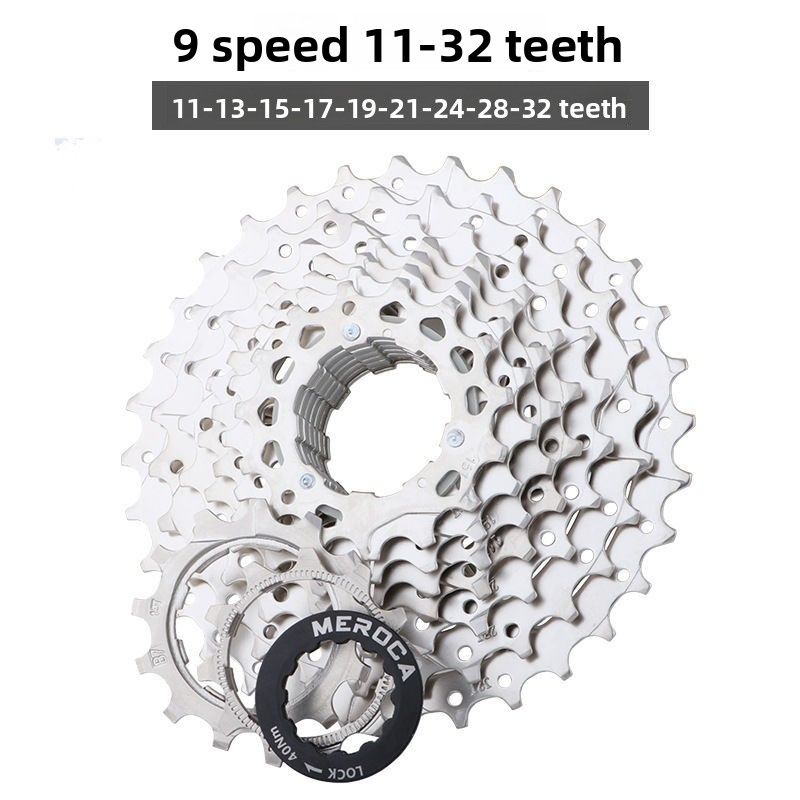 Mountain Bike 9/10 Speed 36T/40T/42T/46T/50T/52T Cassette Freewheel Bicycle Accessories_desvips.com