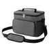 Oxford Insulated Cooler Bag 15L Leakproof Thermal Tote For Camping Picnic Handheld Shoulder Strap_desvips.com