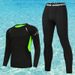 Men's Swimwear Diving Sun Protection Sleeve Long Pants Full Body Gear Jellyfish Suit Swimming Surfing Snorkeling_desvips.com