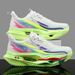 Unisex Sports Trendy Breathable Mesh Soft Sole Cushioning High-quality Professional Flat Running Shoes For Men Women_desvips.com