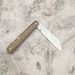 Injisa Folding Portable Meat And Fruit Knife, Wilderness Survival Tool, Damascus Steel, Foldable_desvips.com