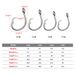 High Carbon Steel Deep Sea Barbed Tuna Eagle Mouth Resistant To Seawater Corrosion Boat Fishing Hook_desvips.com