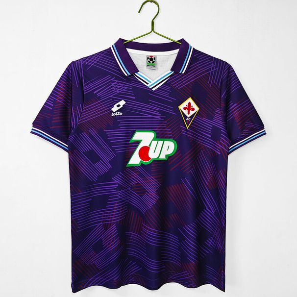1992/93 Fiorentina Home Retro 5 A Footballshirts Serie A Adult Football Jersey Sport Top Football Shirt Sweatshirt Jersey_desvips.com