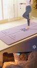 Wide Yoga Mat Fitness Mat Lengthen Household Girls' Special Anti-slip Jumping Soundproof Shockproof Silent Floor Mat_desvips.com