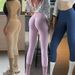 Yoga Pants Peach Shaped Yoga Workout Pants For Women, High Waisted, Stretchy, Elastic, Suitable For Running, And Seamless._desvips.com