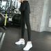 Spring Autumn Yoga Fitness Set For Women Quick-Dry Slim Running 2-Piece Outfit_desvips.com