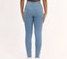 Women's High Waisted Denim Yoga Pants Slimming Hip Lifting Tummy Controlling Double Pocket Cropped Fitness Pants_desvips.com