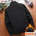Warm Fleece Autum Jackets For Me Busiess Office Dress Coat Casual Me's Witer Jacket Solid Color Luxury Outerwear_desvips.com
