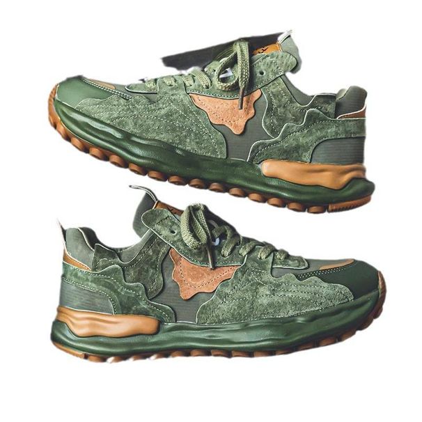 Daddy For Men Spring And Summer Thick Sole Explosion Forrest Gump Trend All Mesh Surface Breathable Casual Sports Shoes_desvips.com