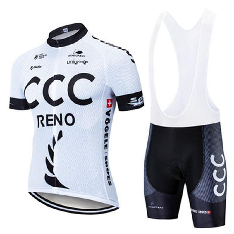 CCC Team Style Summer Short Sleeve Breathable Cycling Jersey Outdoor Gear Downhill Shirt_desvips.com
