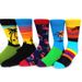 5 Pairs/Pack Funny Novelty Men Cotton Socks Cartoon Casual Hip Hop Creative Soft Comfortable Divertido Hombre Calcetines_desvips.com