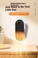 New Mini Heater Small Household Night Light Portable Hot Air Fan Remote Control Electric Heater_desvips.com