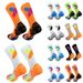 Elite Anti-Slip Soccer Socks High Top Breathable Terry Cloth Sole Colorful Mid Calf Sports & Basketball Socks For Men And Women_desvips.com