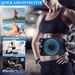 Smart Touchscreen Charging Host EMS Trainer Home Lazy Fitness Equipment Abdominal Muscle Patch Belt_desvips.com