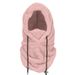 Winter warm mask women's thick windproof headgear outdoor sports men's cold proof plus velvet face protection skiing and cycling mask_desvips.com