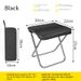 Outdoor Camping Outdoor Hand Bag Folding Stool Portable Folding Chair Camping Equipment Pencil Bag Stool Mini Small Stool Fishing Stool_desvips.com