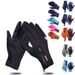 Cycling Gloves Touch Screen Ski Gloves, Cycling Gloves, Men's And Women's Fleece Water Repellent Zipper Electric Vehicle Gloves_desvips.com