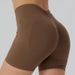 Women Shorts, Breathable Shorts, Nylon Shorts, Mystic Energy Shorts, Solid Color Shorts_desvips.com