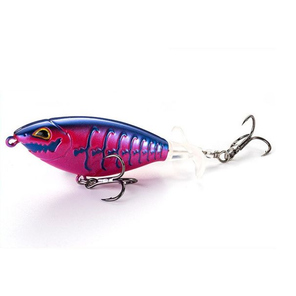 1 Pcs Topwater Fishing Lures 6# Hooks 9cm 12.3g Propeller Tail Pencil Popper For Fishing Artificial Wobblers Pike Bass Lures_desvips.com