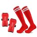 Soccer Shin Guards Straps Soccer Shin Guards Cross Border Foreign Trade Over The Knee Long Football Socks_desvips.com