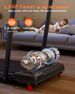 Treadmill With Grips For Home And Office, Walking Pad 5% Slope, 2.5 HP, Quiet With Remote Control, Max. 150 Kg_desvips.com