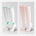 Soccer Socks Sports Functional Calf Socks For Women In Summer Fitness Running Skipping Rope Compression Elastic Pressure Socks Long Tube_desvips.com