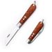 Factory Direct Electrician Solid Wood Stainless Steel Outdoor Sharp Fruit Multifunctional Self-Defense Folding Knife_desvips.com